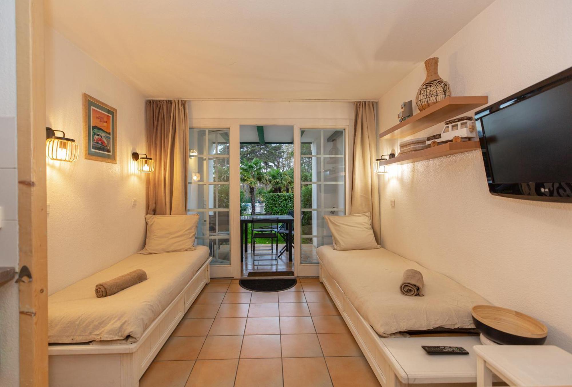 Atlantic Selection - Domaine De Bordaberry - Terrasse & Superbe Piscine Apartment Urrugne Bagian luar foto